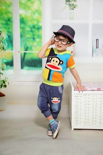 Foto gambar model  baju  anak  laki laki  korea umur  2 3 4  5 6 