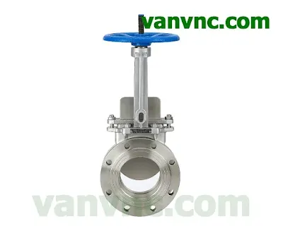 Van dao inox tay quay