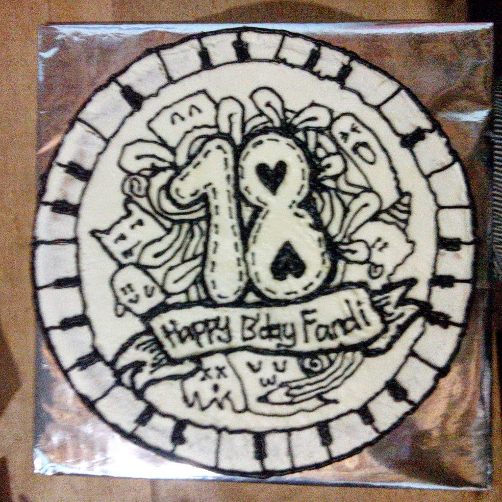 Rahfa Doodle Birthday Project For Fandi