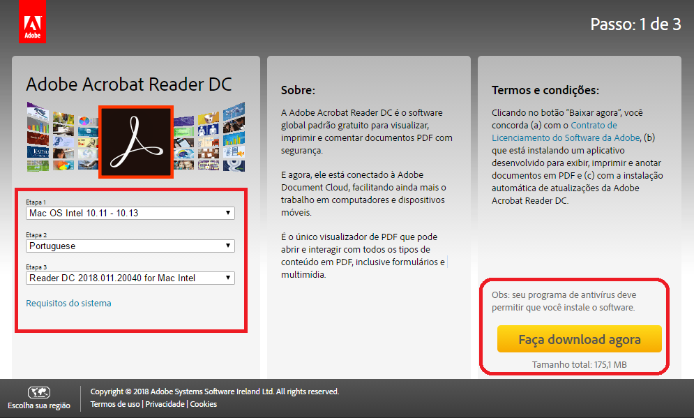 Baixar Adobe Acrobat Reader PDF para Mac OSX