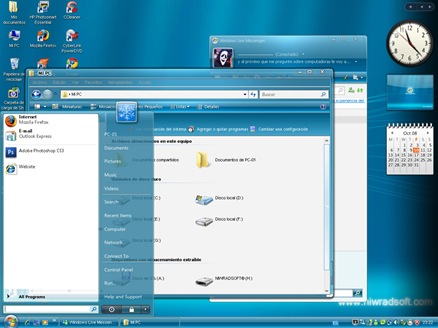 Vista Live Shell Pack