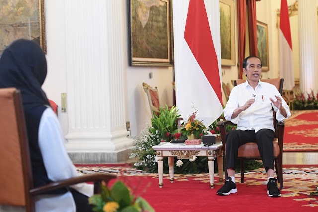 Presiden Jokowi Ajak Seluruh Pihak Berkolaborasi Persiapkan SDM Unggul