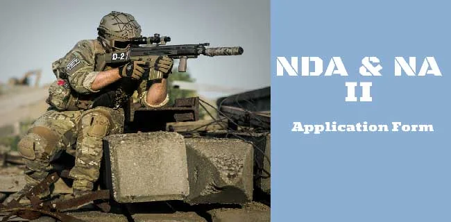 UPSC NDA Application Form 2020