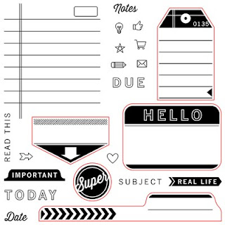 CTMH Notebook or Planner Stamp Set