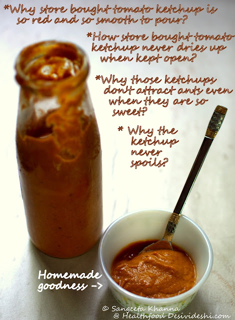 homemade tomato ketchup 