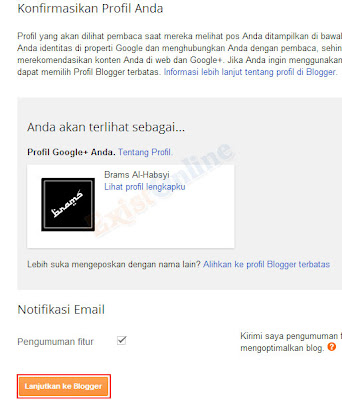 Cara Membuat Blog di Blogspot