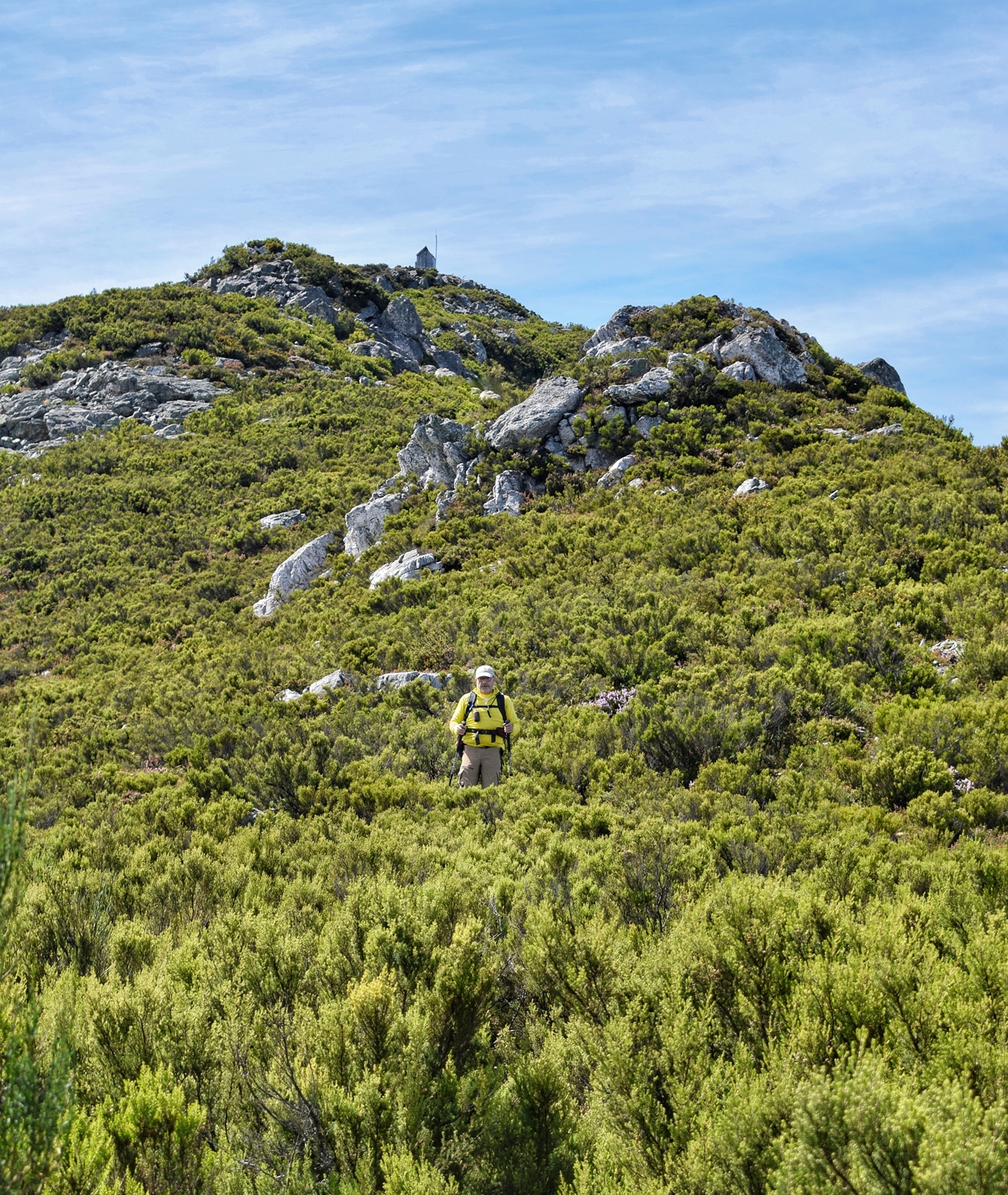 descenso desde el pico horru