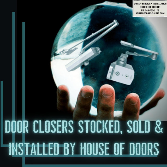 DOOR CLOSERS stocked, sold & installed by House of Doors