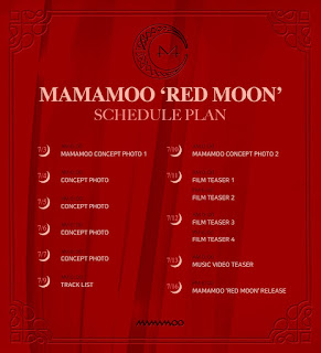 180702 Mamamoo To Release New Album and Schedule Plan