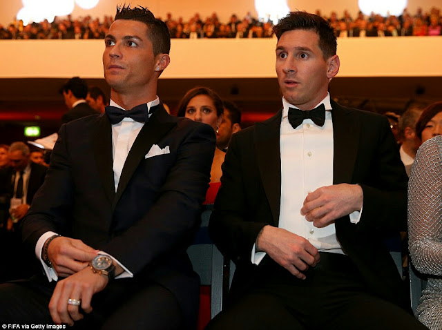 Ronaldo, Messi Leads FIFA World XI Nominees.. Checkout the full list of Nominees 