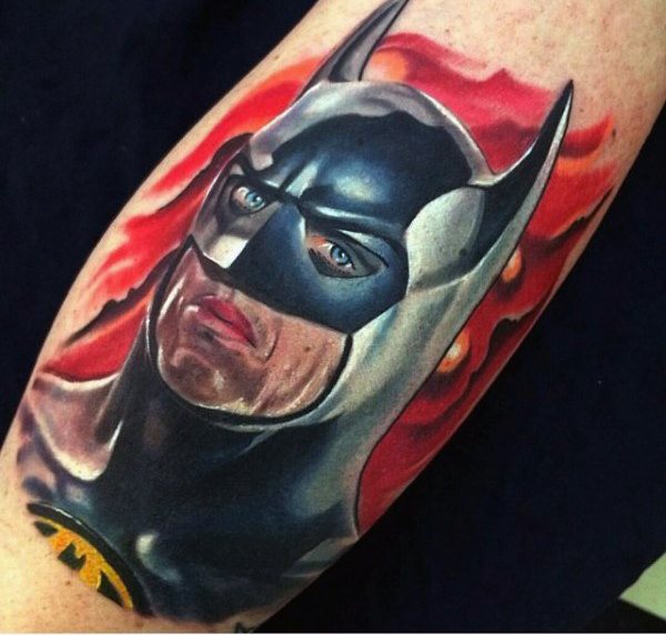 Tatuagens masculinas do Batman - 45 fotos e modelos