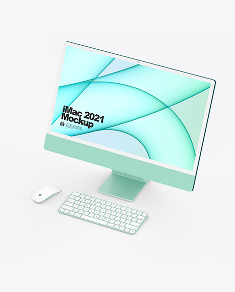 iMac 24” Mockup