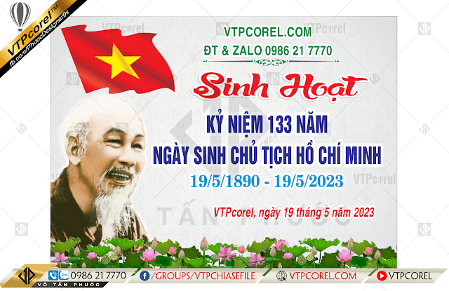 Sinh hoạt kỷ niệm 133 năm ngày sinh chủ tịch Hồ Chí Minh