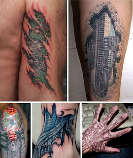 biomech tattoos