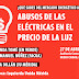 IU-Mérida organiza un acto público para explicar los abusos de las eléctricas en el precio de la luz.