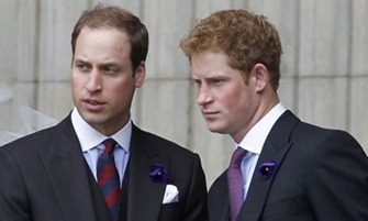 PRINCE HARRY & WILLIAM
