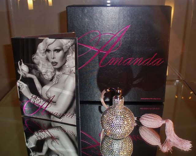 Amanda Lepore's fragrance at Wonderland Beauty Parlor
