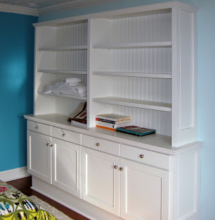 Custom Teenagers Built In Bookcase / Storage Unit, Westchester, NY