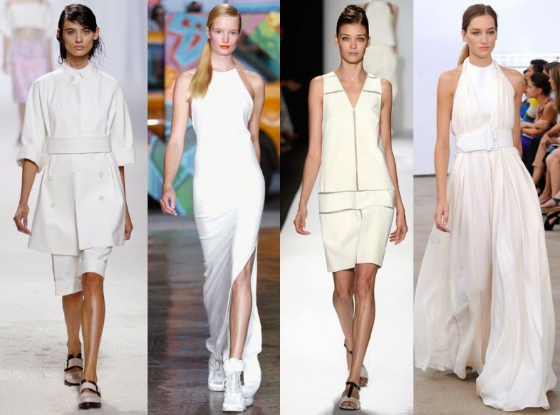 summer fashion trends white