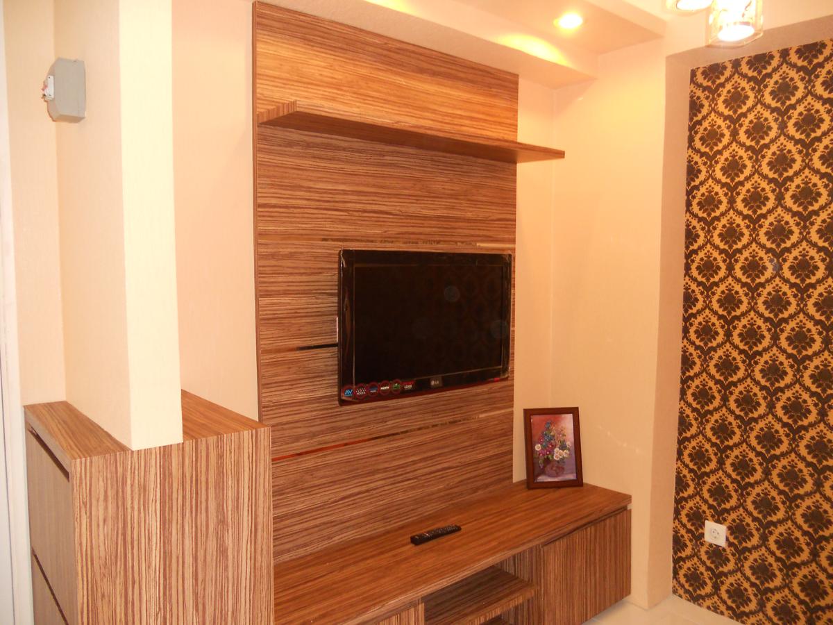 RAK TV APARTEMEN Loretta Interior Design