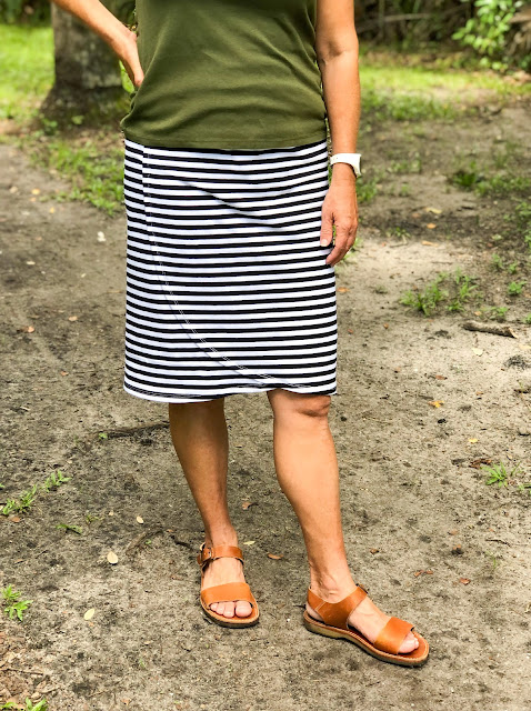 3 Tips for making the Faux Wrap Skirt - Just for You Selfish Sewing book