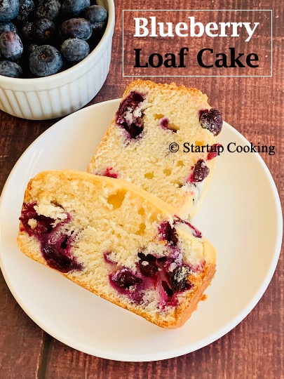 blueberry loaf cake