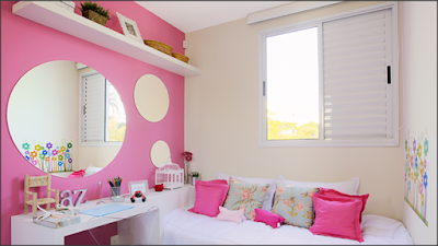 Versátil e perfeito para todos os gostos e estilos, o rosa pode ser usado desde os móveis até as paredes da casa.