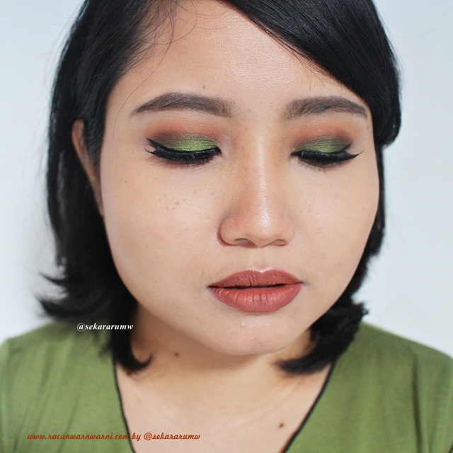 FOTD Green Autumn Make Up