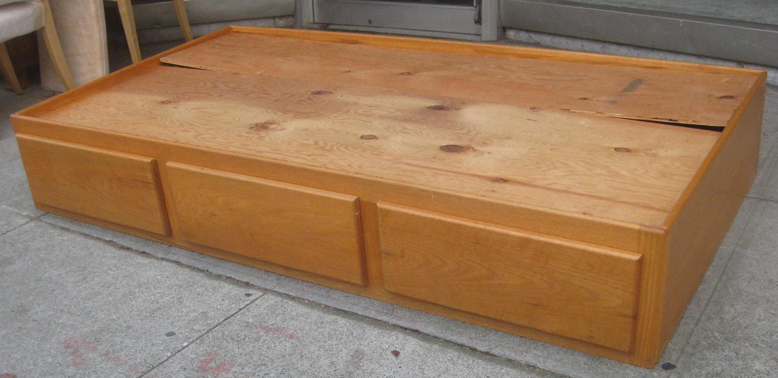 UHURU FURNITURE &amp; COLLECTIBLES: SOLD - Twin Pine Captain's 
