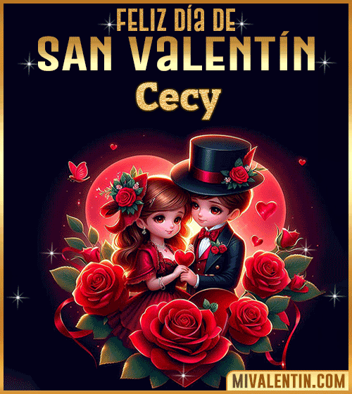 Feliz san valentín Cecy
