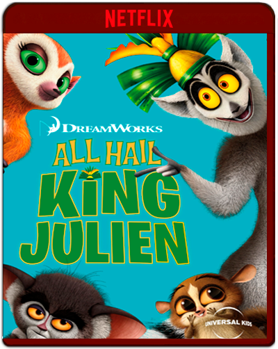 All Hail King Julien: The Complete Series (2014~2017) 1080p NF WEB-DL Latino-Inglés [Subt.Esp] (Serie de TV.Animación)