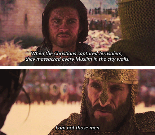 Saladin, Iam not those men.