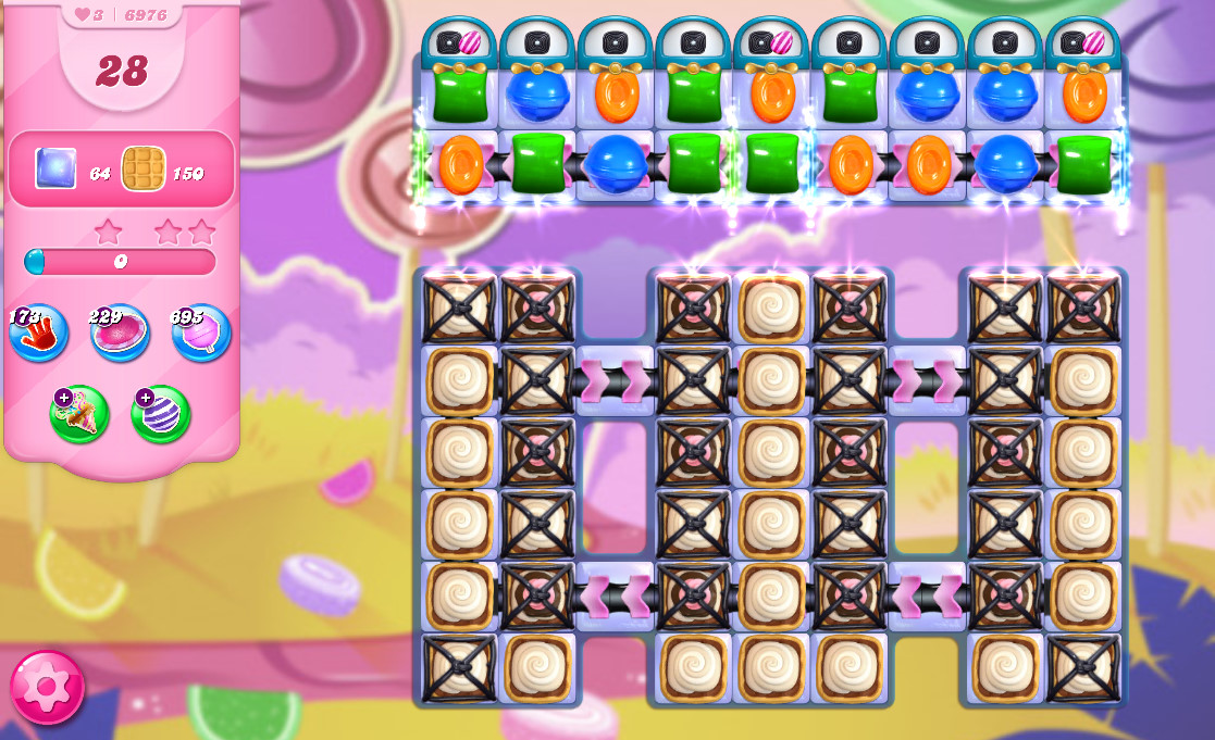 Candy Crush Saga level 6976