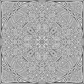 knot to print and color- available in jpg and transparent png formats #knotwork