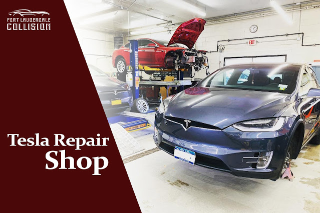 Tesla repair shop Miami