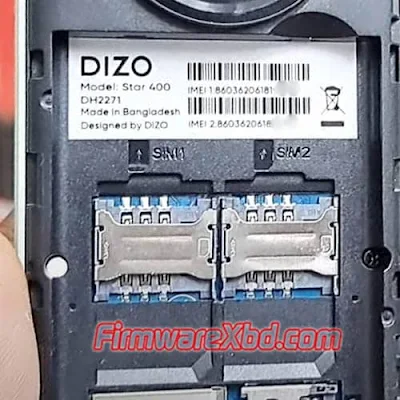 Dizo Star 400 Flash File MT6261 Without Password Free