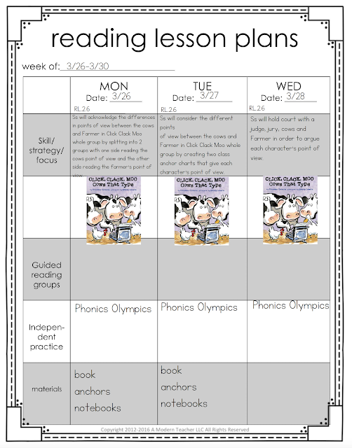 Click here to learn all about teaching ELA in the second  grade classroom.  These free and fun lesson outlines will detail curriculum and ideas for all informational, literature and writing standards in my 2nd grade elementary classroom.  This week's lessons will be all about character's point of view, well elaborated stories, Click Clack Moo and The Easter Egg.  Your second grade students will love the lessons and activities shared here.  These lesson outlines are added and updated almost each week.