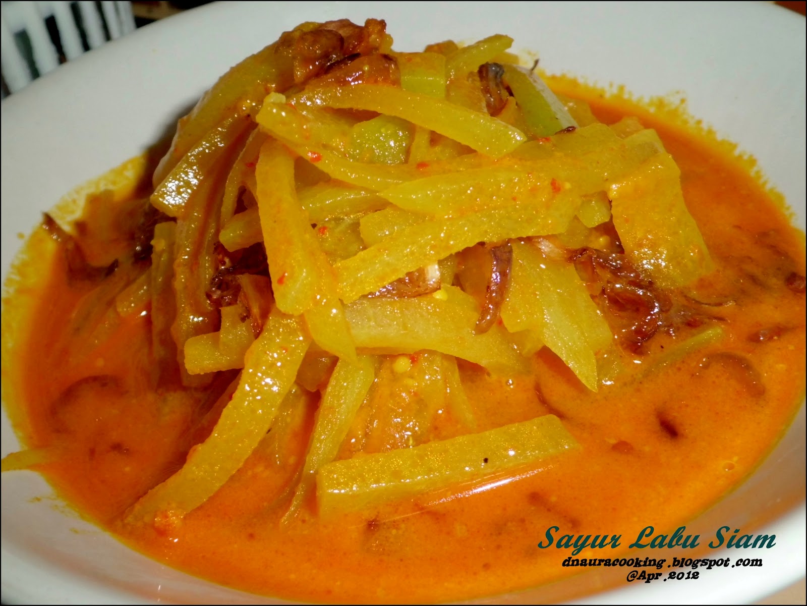 D'naura Natural Cooking: Sayur Labu Siam