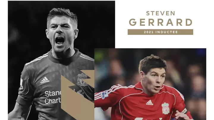 OFFICIAL: Steven Gerrard has been inducted into the Premier League Hall of Fame