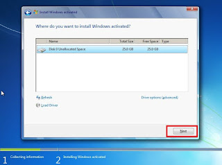 Windows 7 installation on virtual box part 2