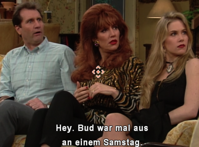 Bud Bundy war aus in einer Samstagnacht Eine schrecklich nette Familie