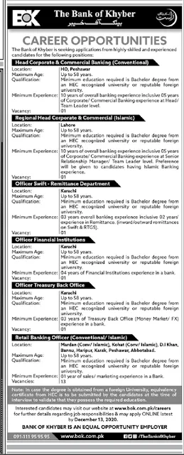 bok-jobs-advertisement-2020-the-bank-of-khyber