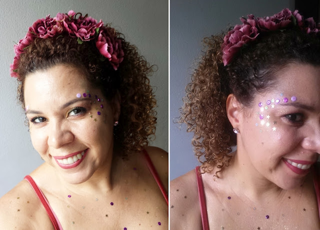 penteado carnaval