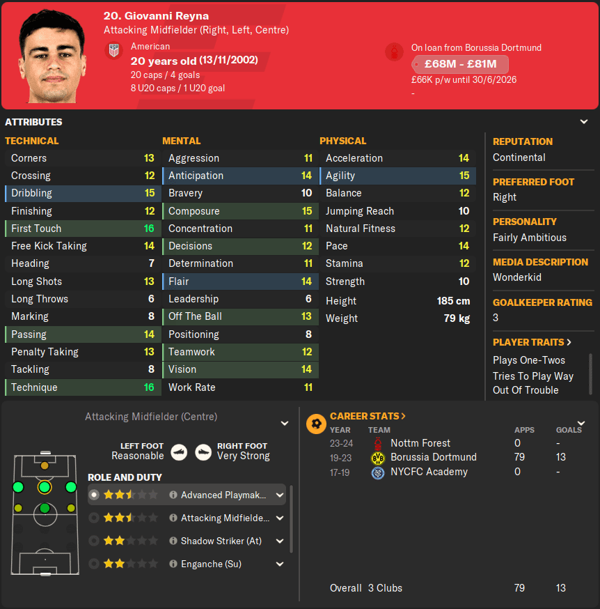 FM24 Giovanni Reyna