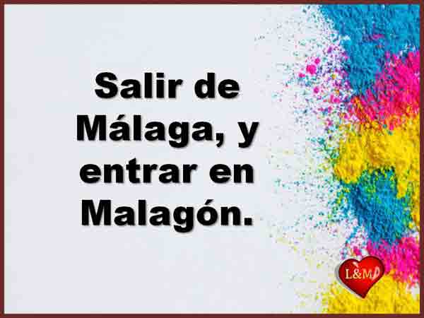 Refranes de Malaga