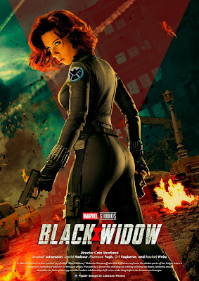 Black Widow Marvel studio Movie (Poster design by Lakshan Perera)