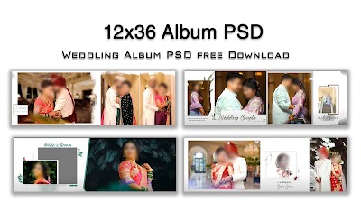 12x36 album psd | Indian Wedding Album Design PSD Free Download | 2023   