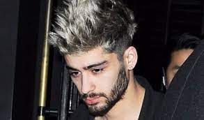 White Highlight zayn malik hair