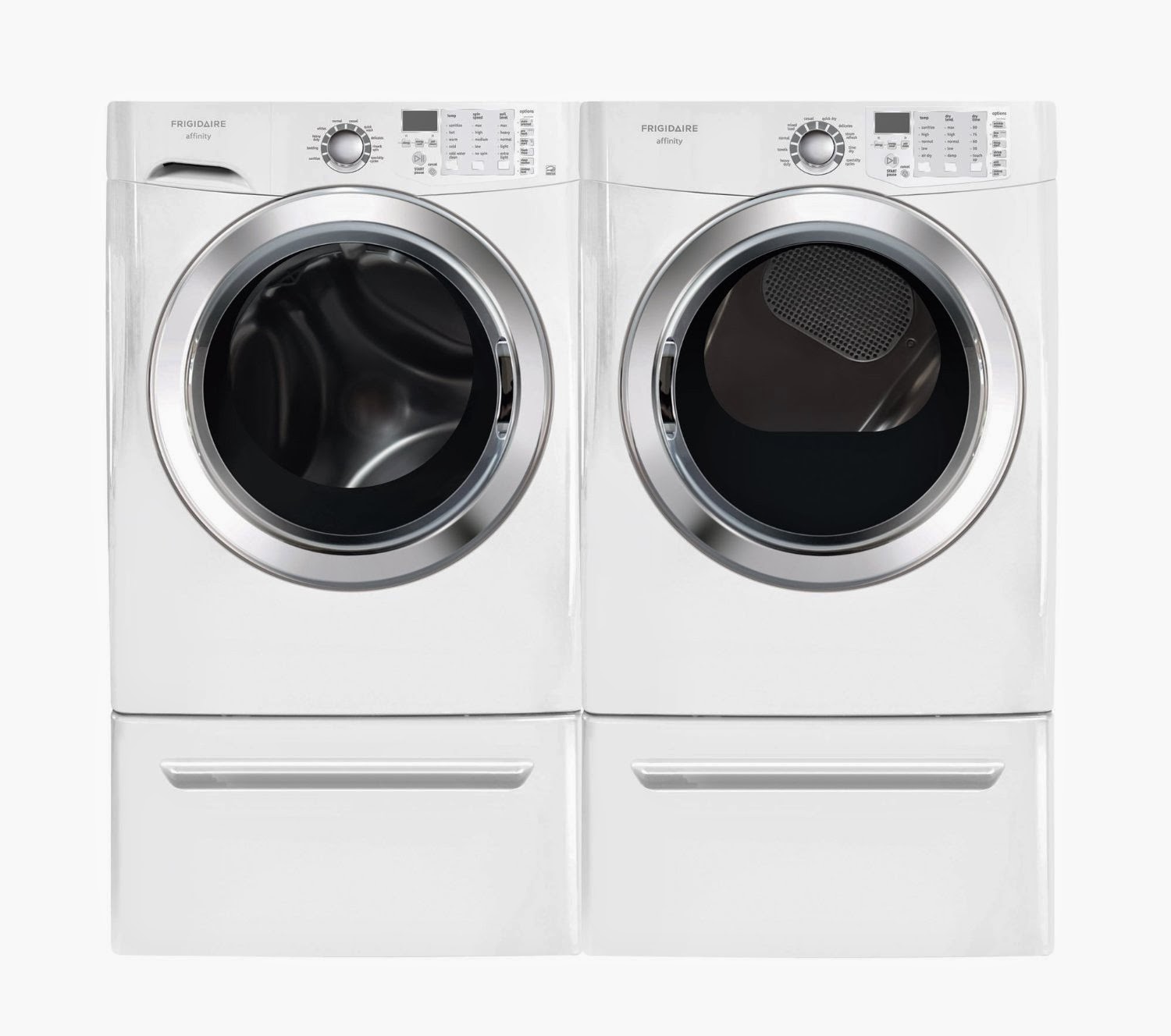 frigidaire affinity washer and dryer