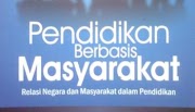 Pendidikan Berbasis Masyarakat